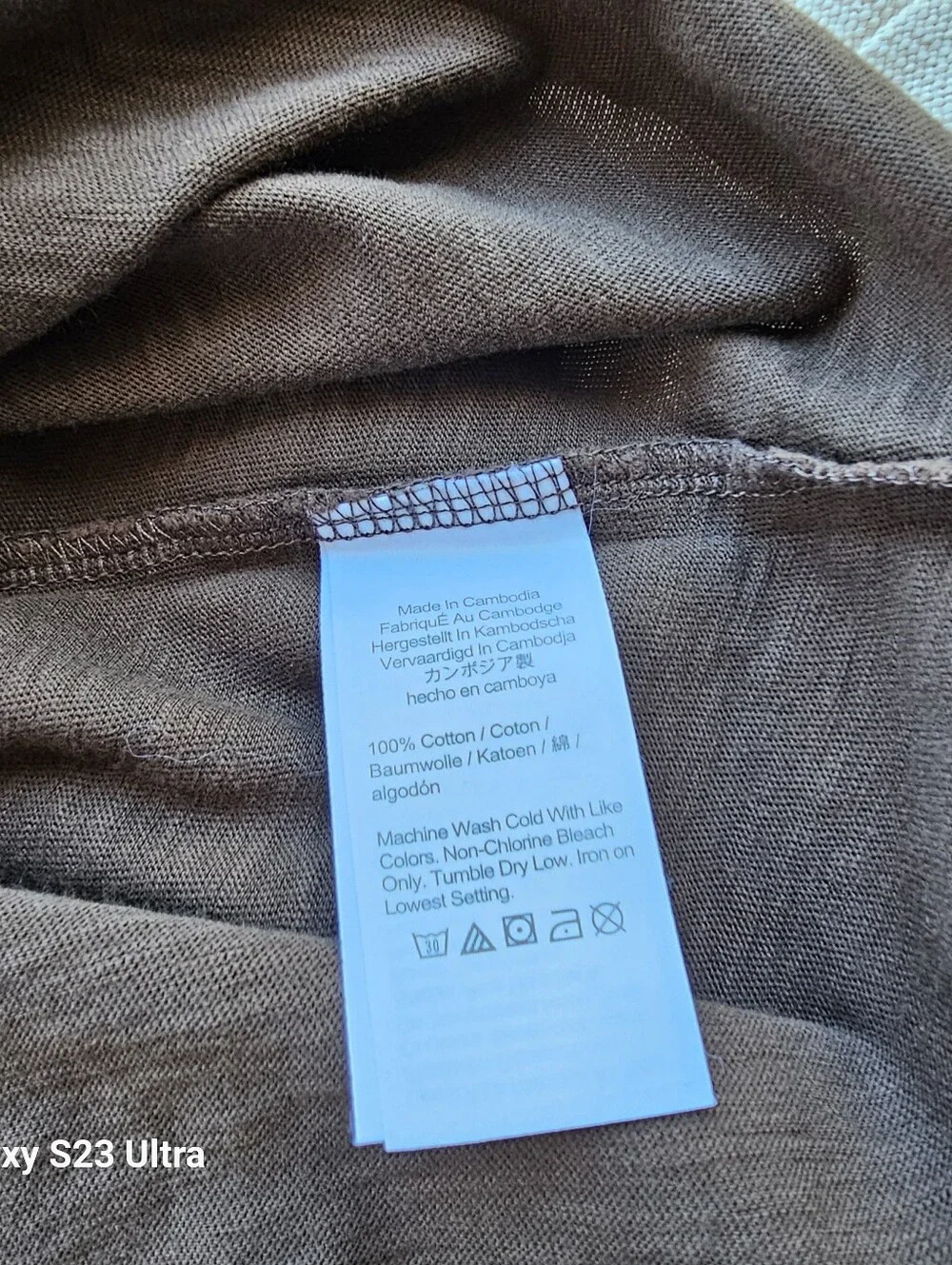 New! J Crew Medium M Men's Slub cotton Pleasant Bay graphic brown T-shirt NWT
